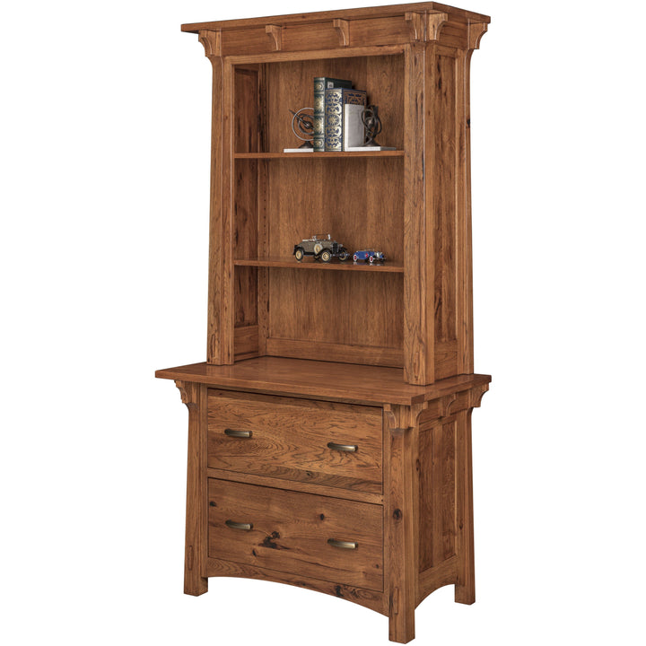 QW Amish Manitoba Lateral File with Optional Hutch