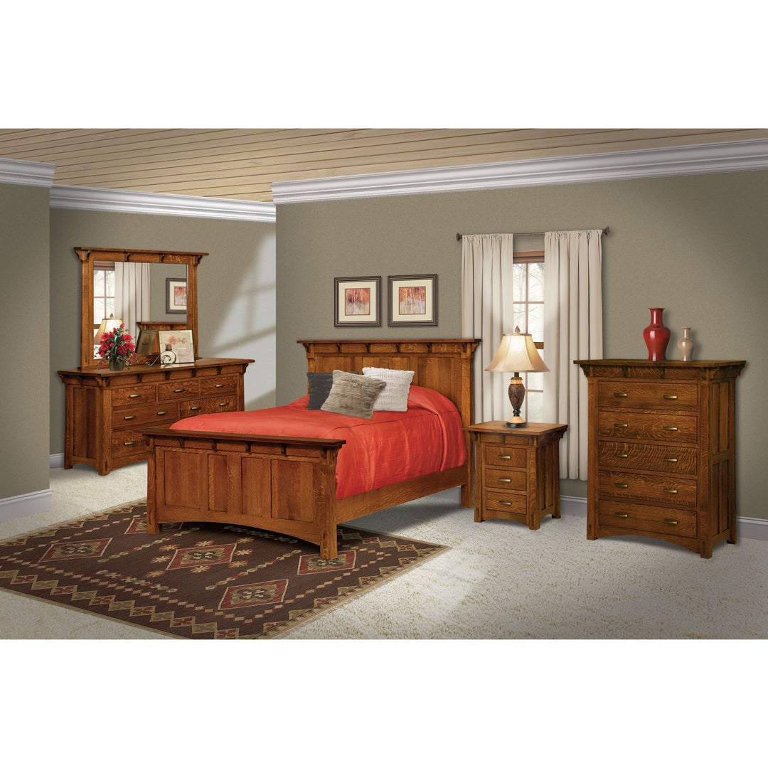 QW Amish Manitoba Panel Bed