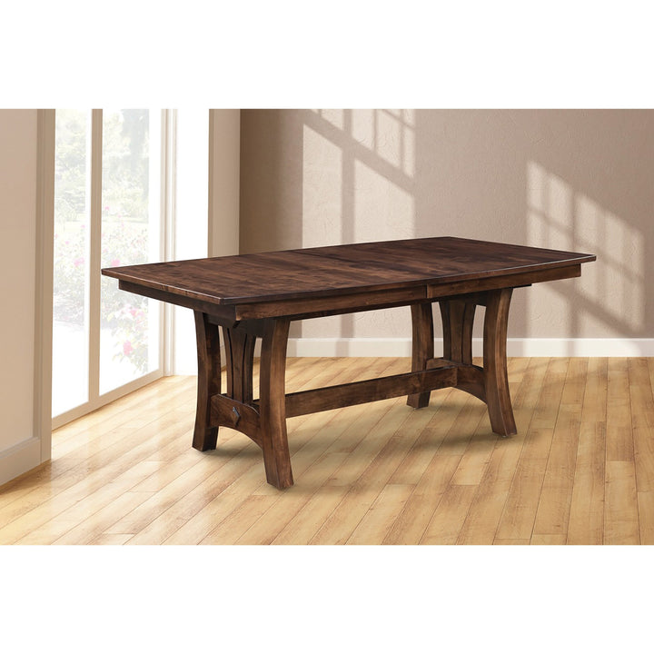 QW Amish Mason Trestle Table