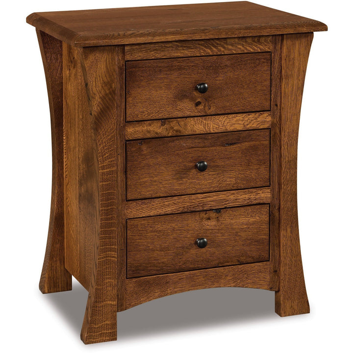 QW Amish Matison 3 Drawer Nightstand JETR-MT021