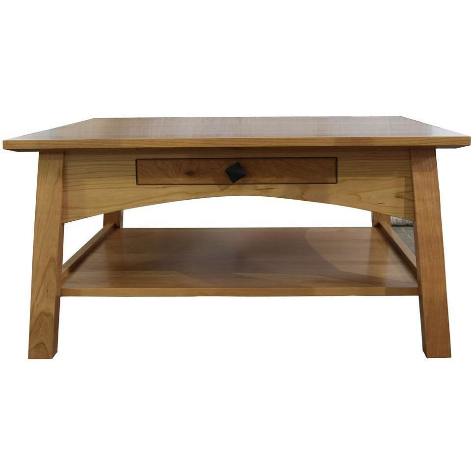 QW Amish McCoy Coffee Table with Drawer SLKS-MC2848