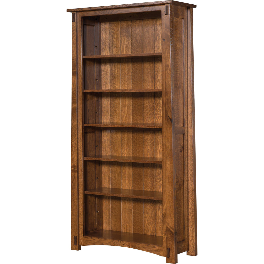 QW Amish McCoy Open Bookcase