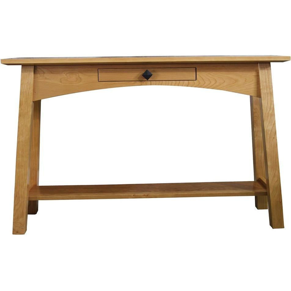 QW Amish McCoy Sofa Table with Drawer SLKS-MC1654