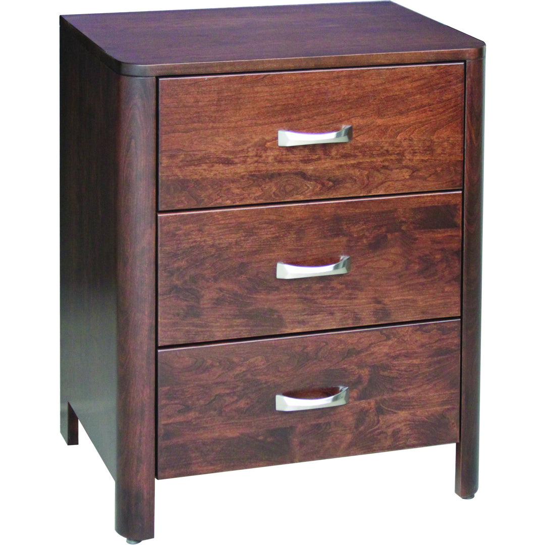 QW Amish Melbourne 3 Drawer Nightstand