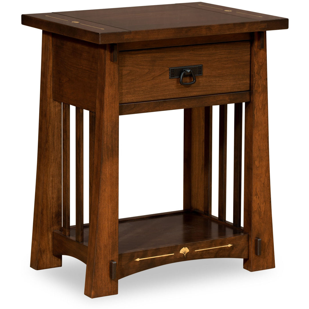 QW Amish Mesa Open Nightstand