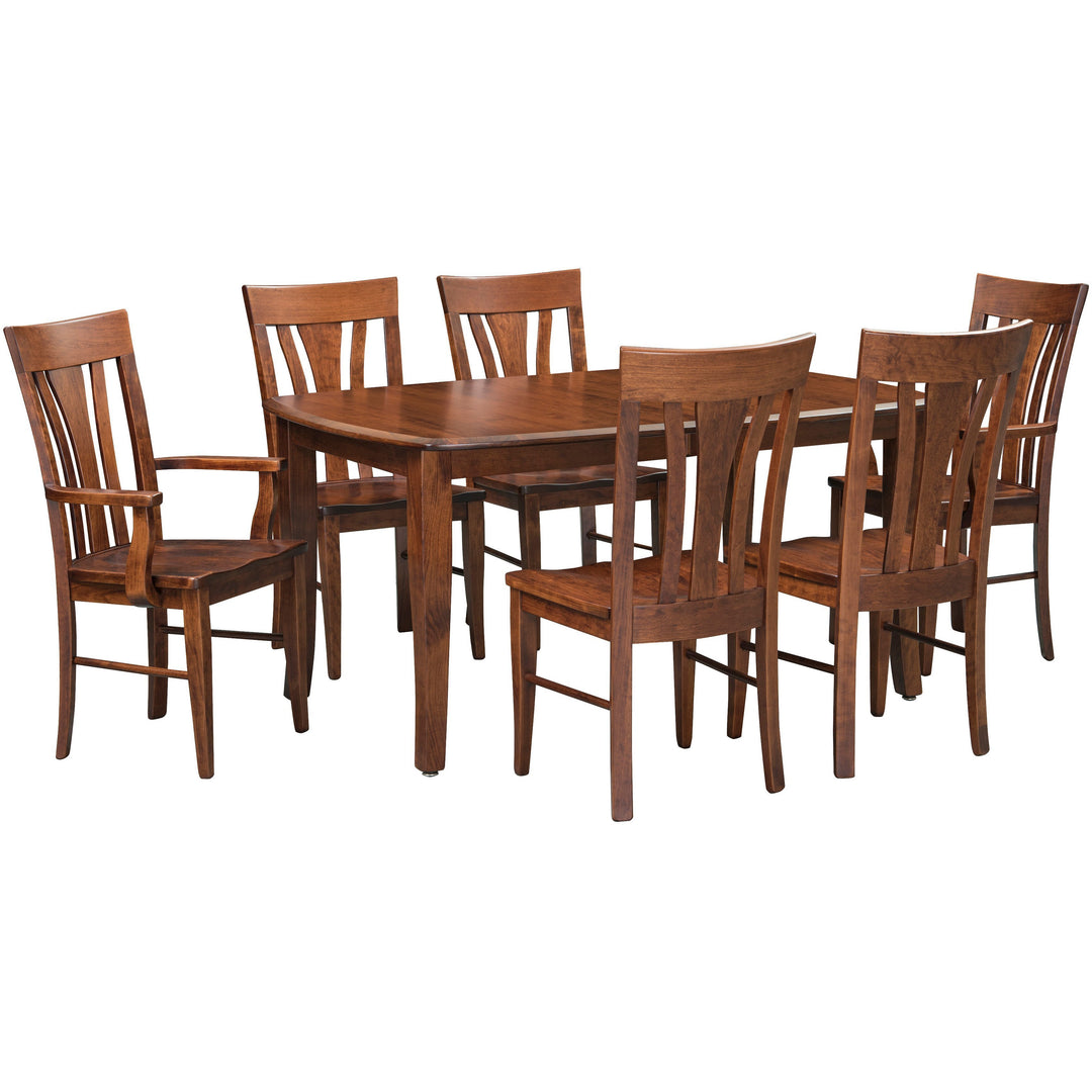 QW Amish Metro 7pc Dining Set