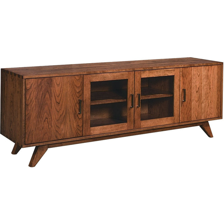 QW Amish Mid Century 72" Media Console