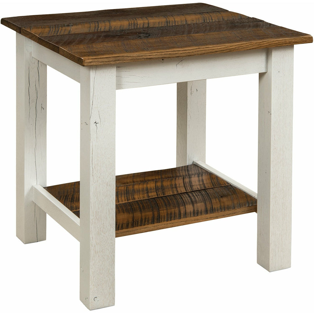 QW Amish Mill Cart End Table SLKS-CMT2224