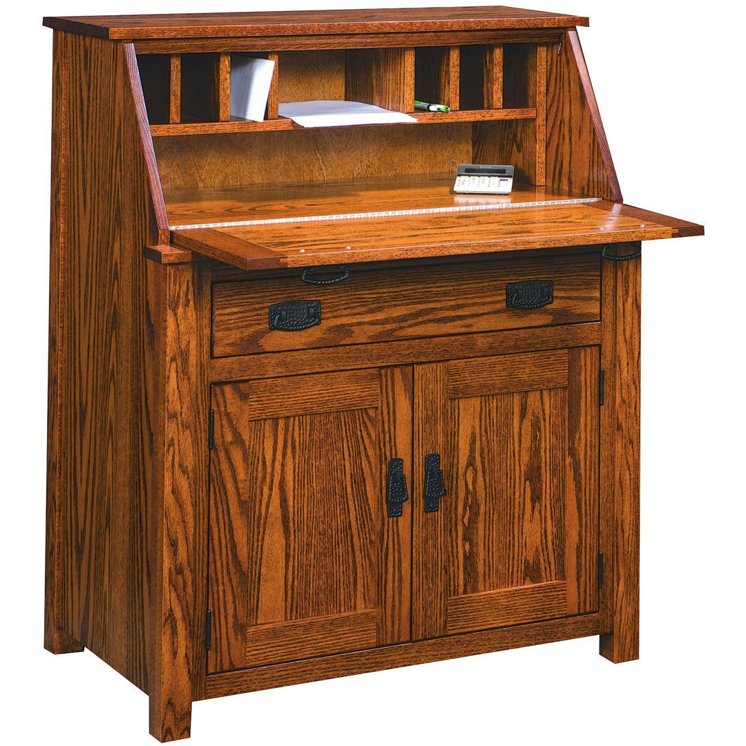 QW Amish Mission Secretary Desk