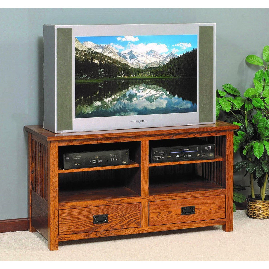 QW Amish Mission Slat 50" Media Console