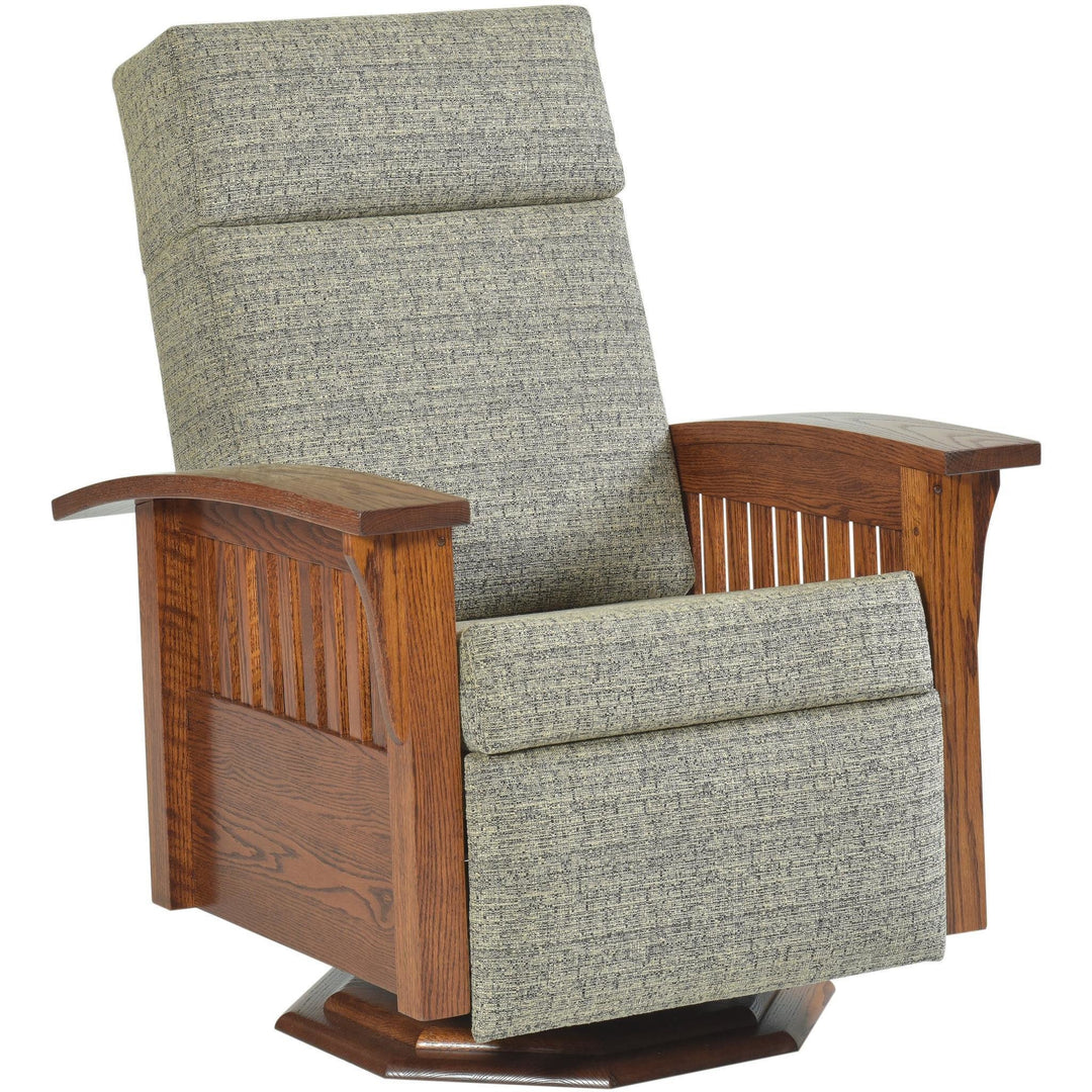 QW Amish Mission Swivel Glider MEOI-85-15