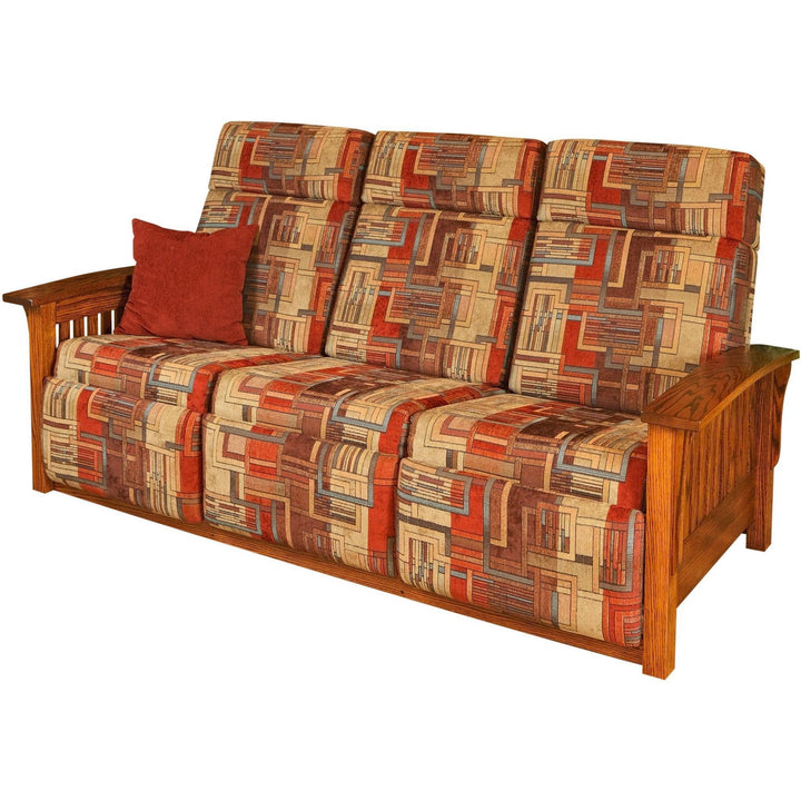 QW Amish Mission Reclining Sofa MEOI-85-3