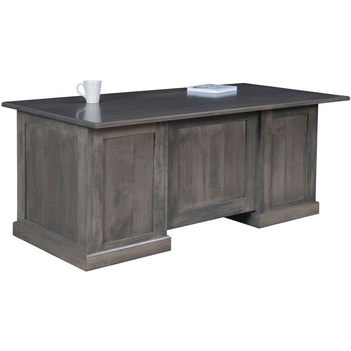 QW Amish Modern 72" Executive Desk