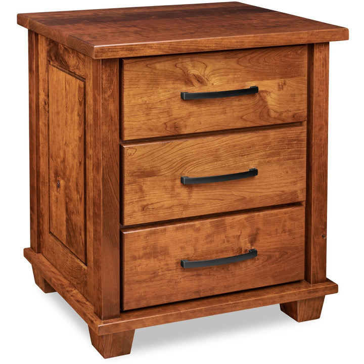 QW Amish Monarch 3 Drawer Nightstand