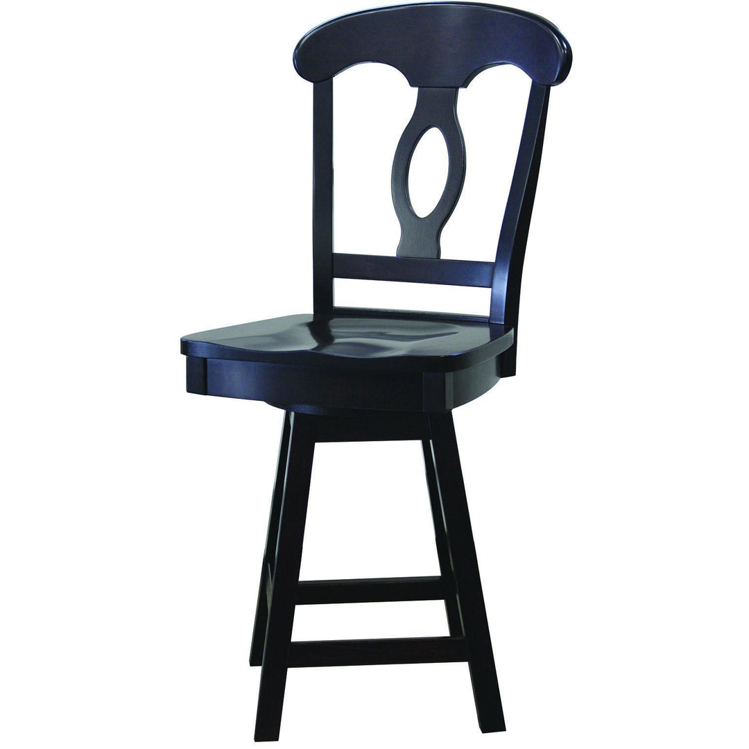 QW Amish Napoleon Side Swivel Barstool OGYA-7024 HIGH