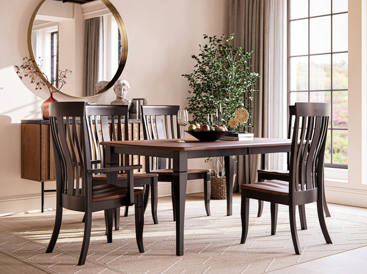 QW Amish Newbury 7pc Dining Set