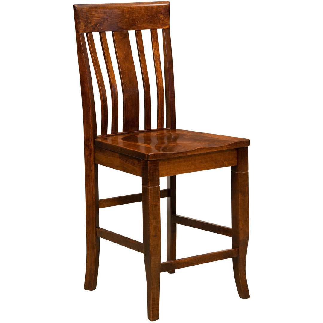 QW Amish Newbury Bar Chair APRC-NEWBURY24STAT