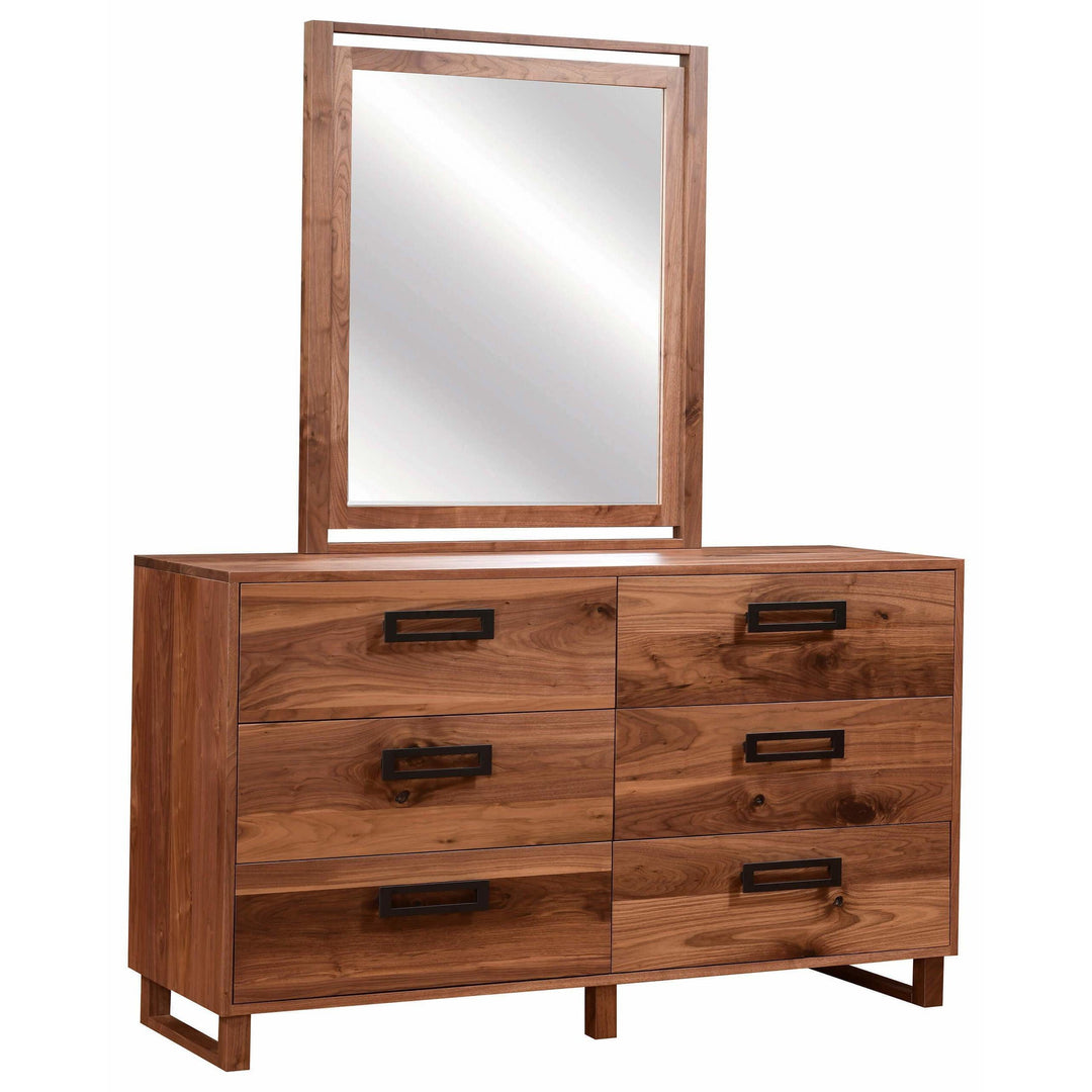 QW Amish Odessa Dresser with Mirror