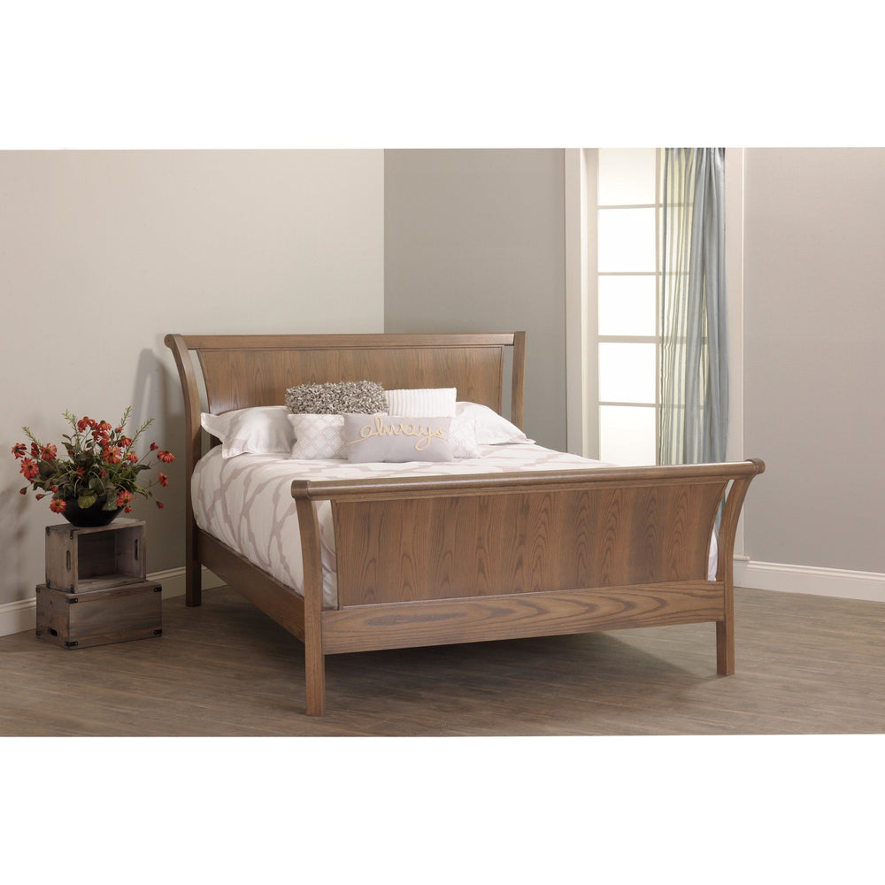 QW Amish Paris Sleigh Bed VSLE-PARIS33"FTBD