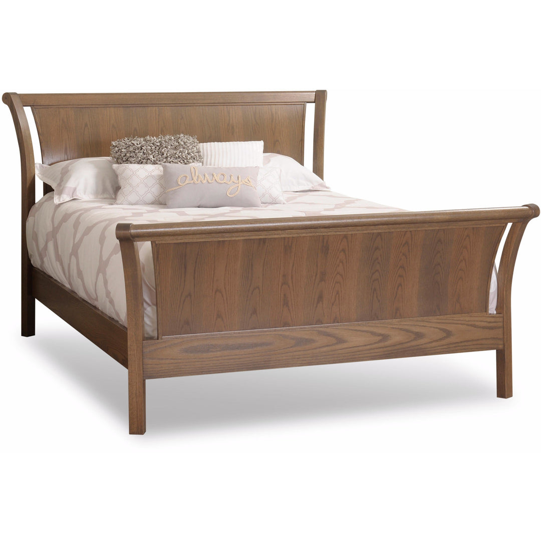 QW Amish Paris Sleigh Bed VSLE-PARIS33"FTBD