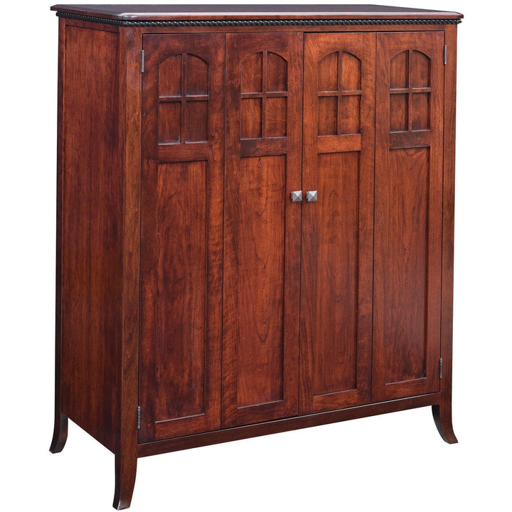 QW Amish Petite Mt Eaton Computer Armoire GPSO-3208