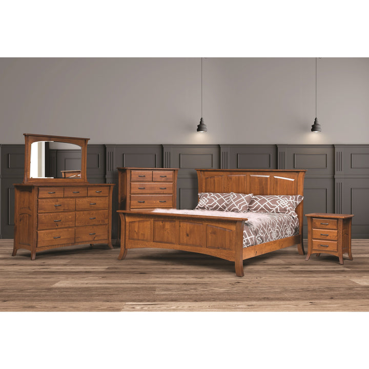 QW Amish Premier Galveston 3 Drawer Nightstand