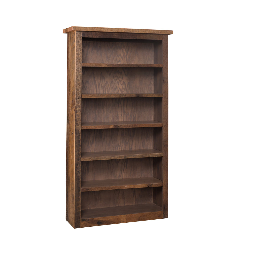 QW Amish Reclaimed Barnwood Book Shelves