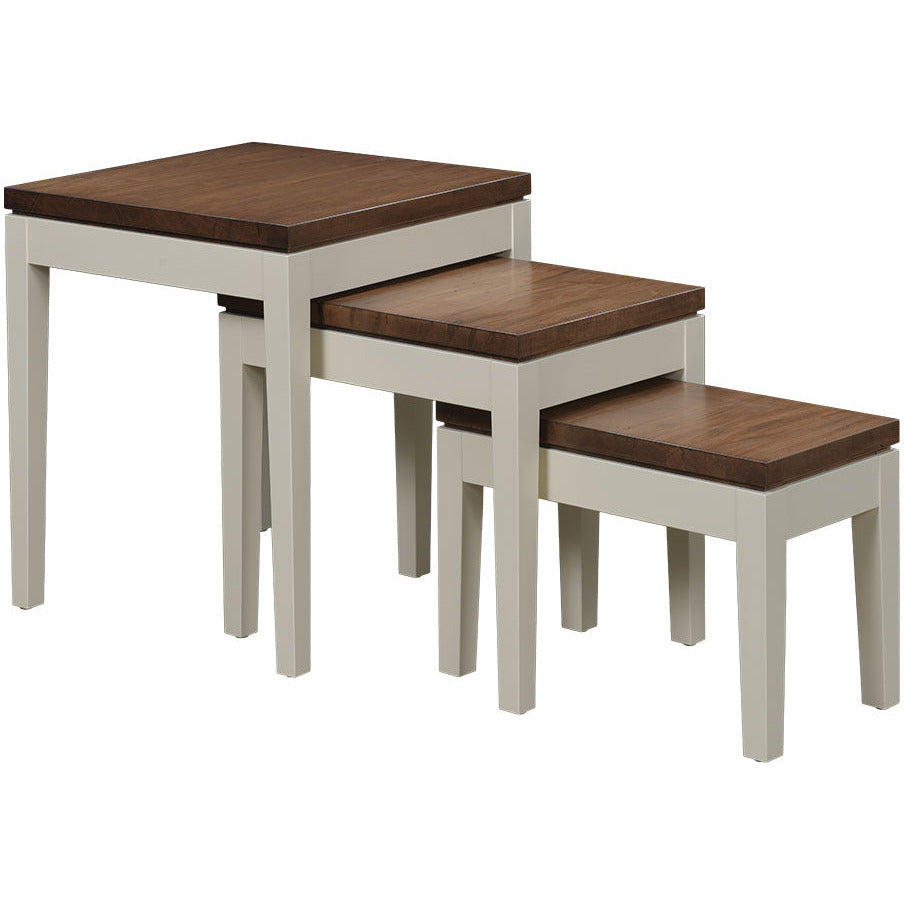 QW Amish River Falls Nesting Tables