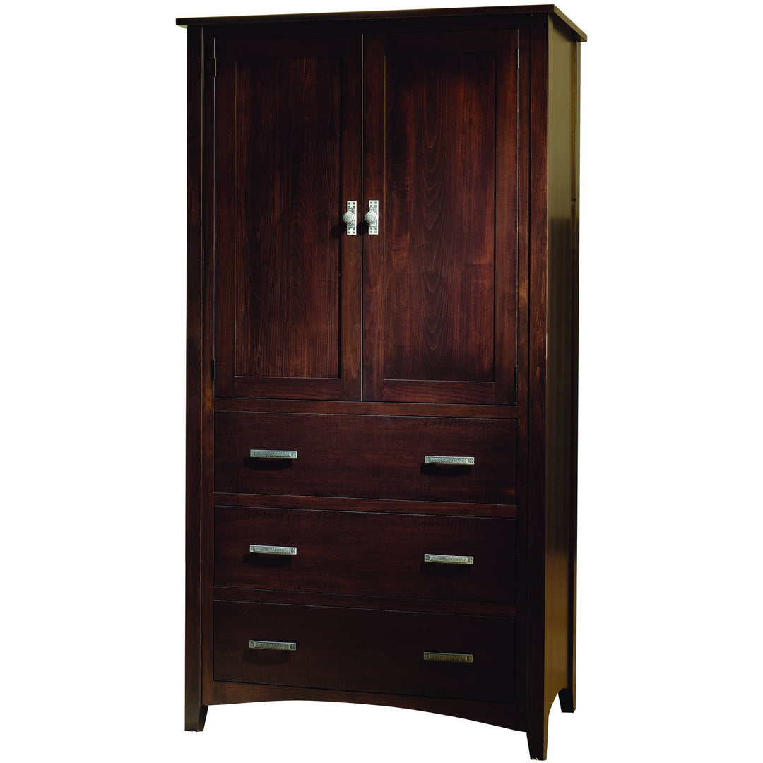 QW Amish Riverview Mission Armoire