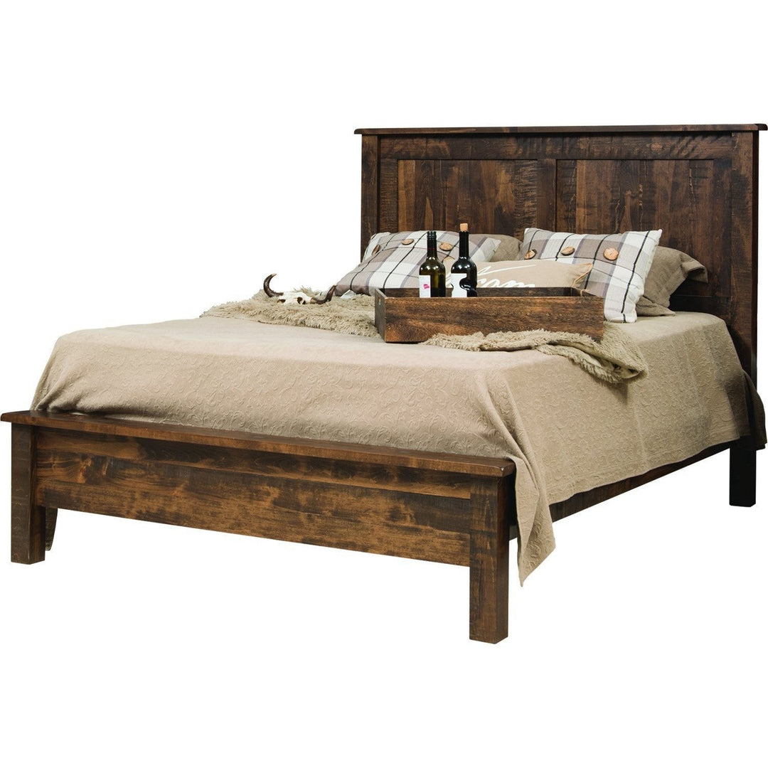 QW Amish Rustic Barn Bed SPQW-ENQ