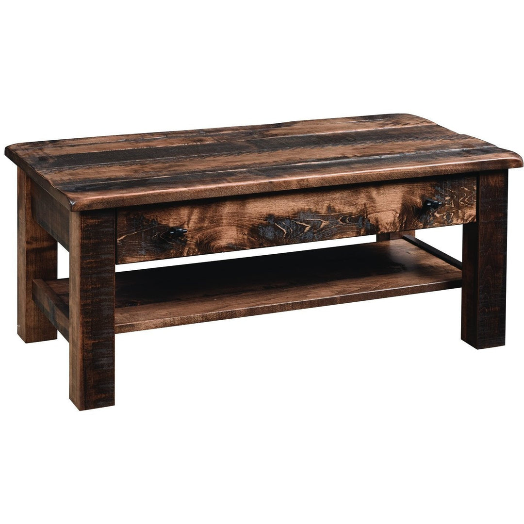 QW Amish Rustic Barn Coffee Table FLCF-BF60