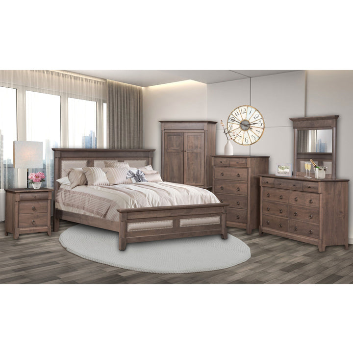 QW Amish Sanibel Bed MIKB-MB2710Q