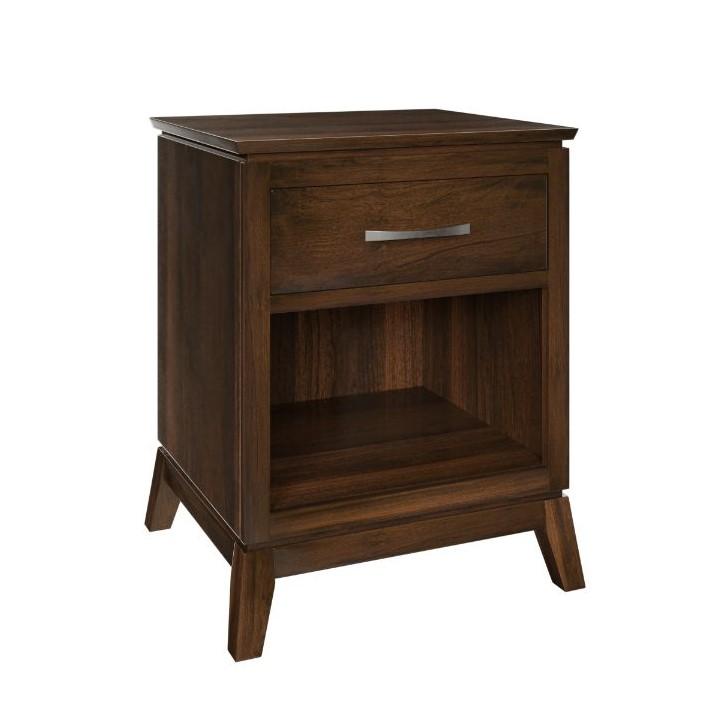 QW Amish Saratoga 1 Drawer Nightstand