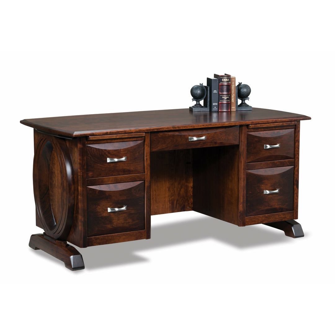 QW Amish Saratoga Executive Desk