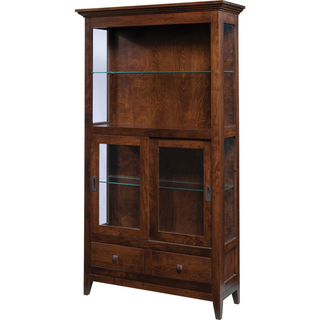 QW Amish Savannah Display Case