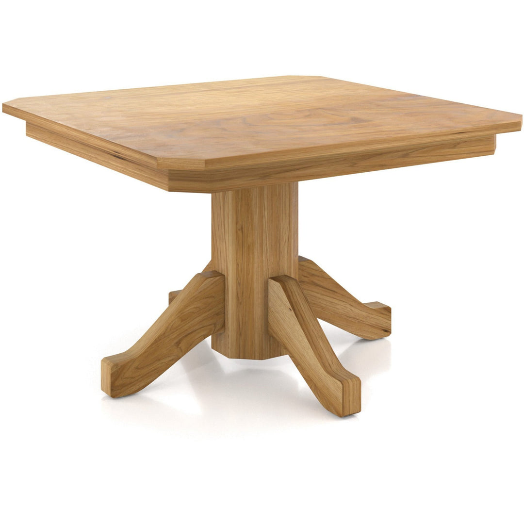 QW Amish Shaker Mission Single Pedestal Table