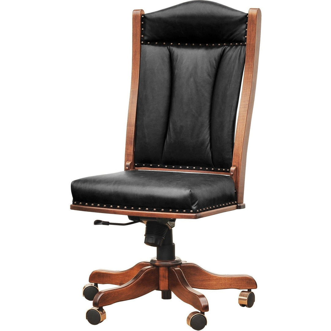 QW Amish Side Desk Chair (with gas lift) BUPE-SC60