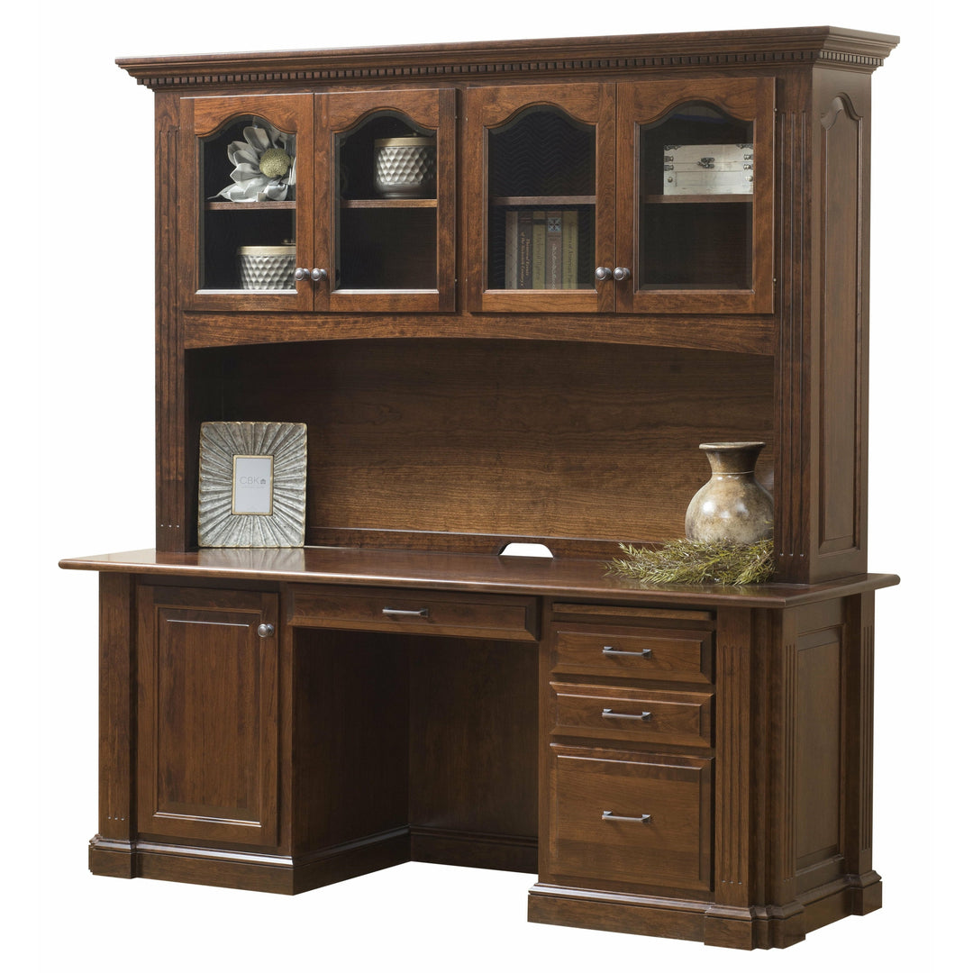 QW Amish Signature Credenza and Optional Hutch