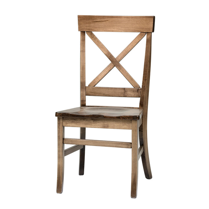 QW Amish Single X Side Chair