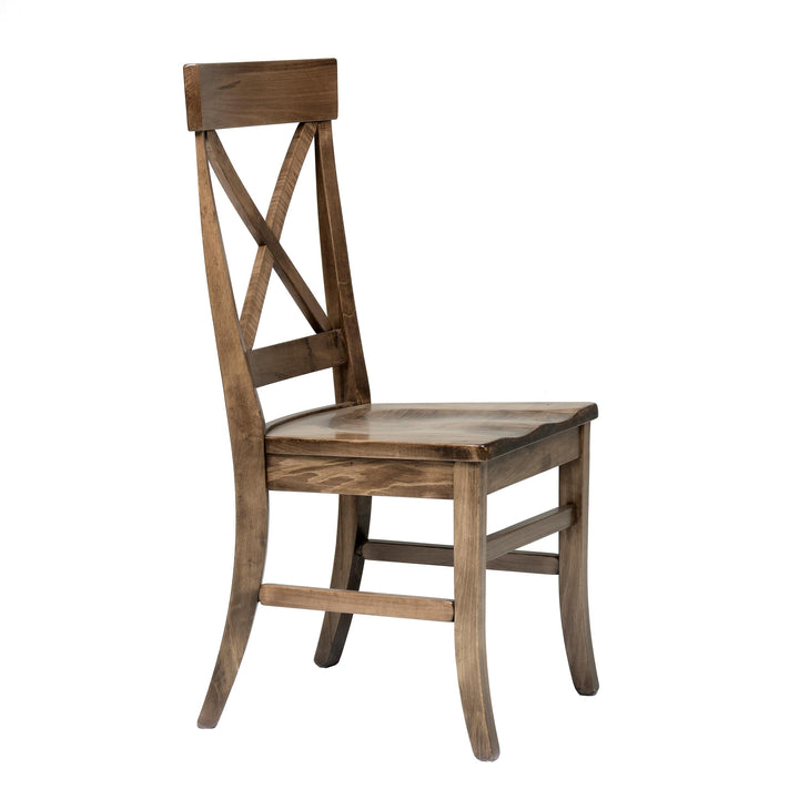 QW Amish Single X Side Chair