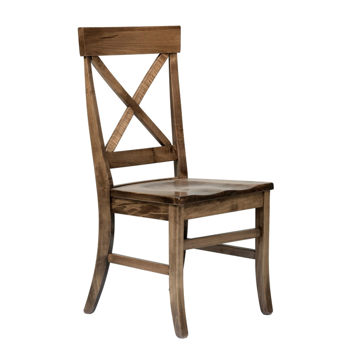 QW Amish Single X Side Chair