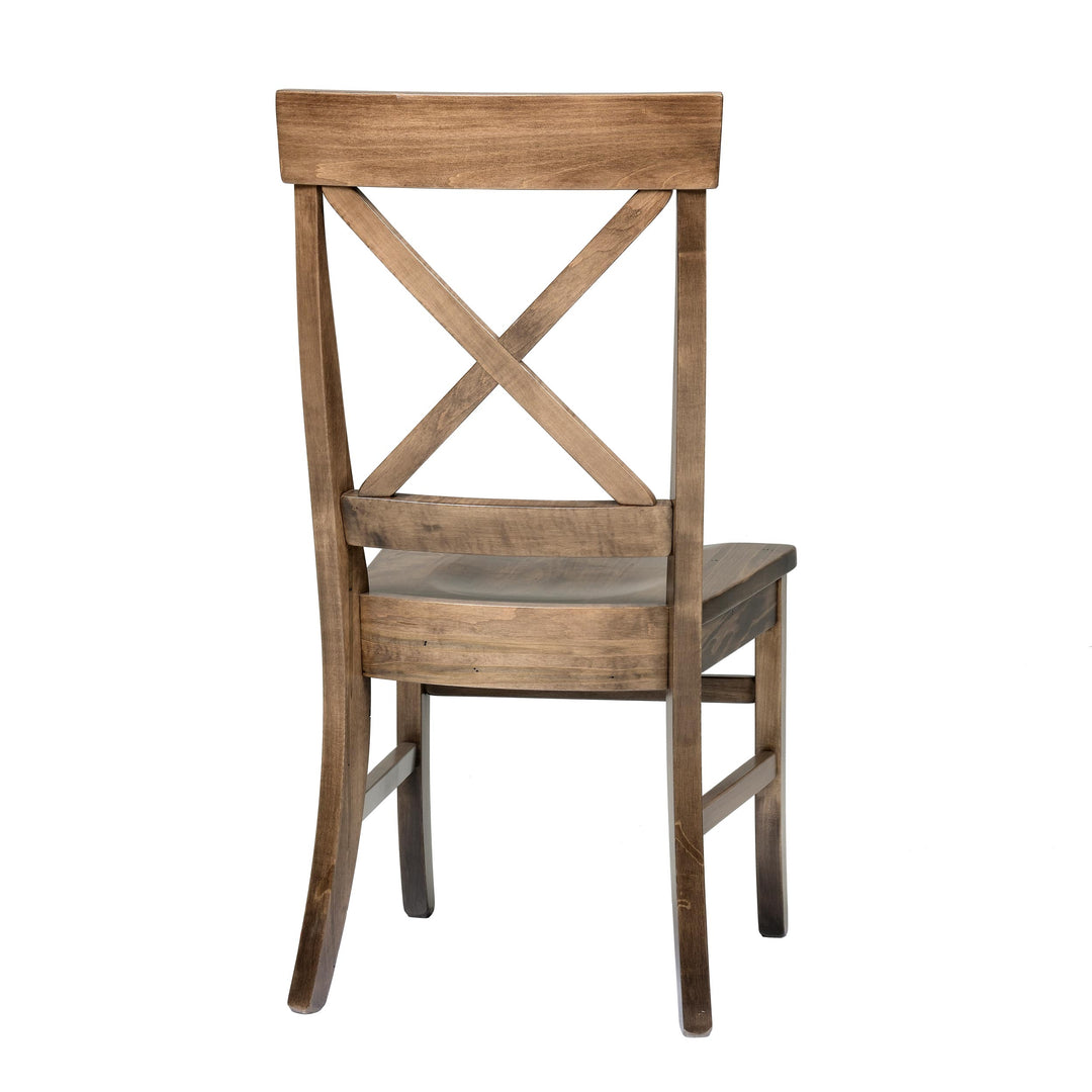 QW Amish Single X Side Chair