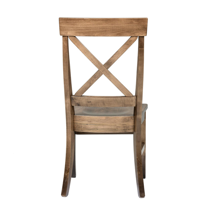 QW Amish Single X Side Chair