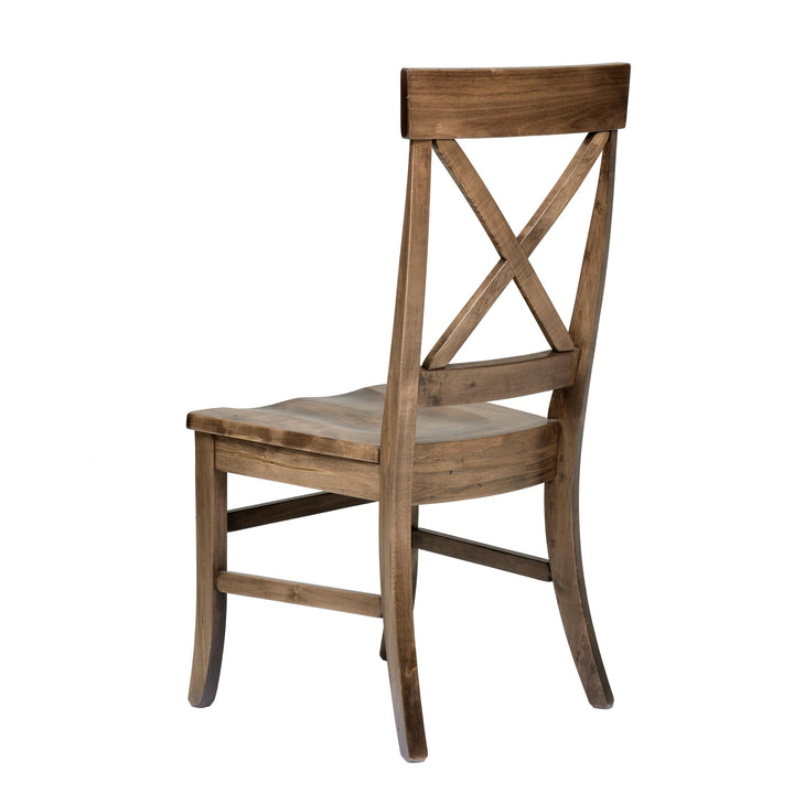 QW Amish Single X Side Chair