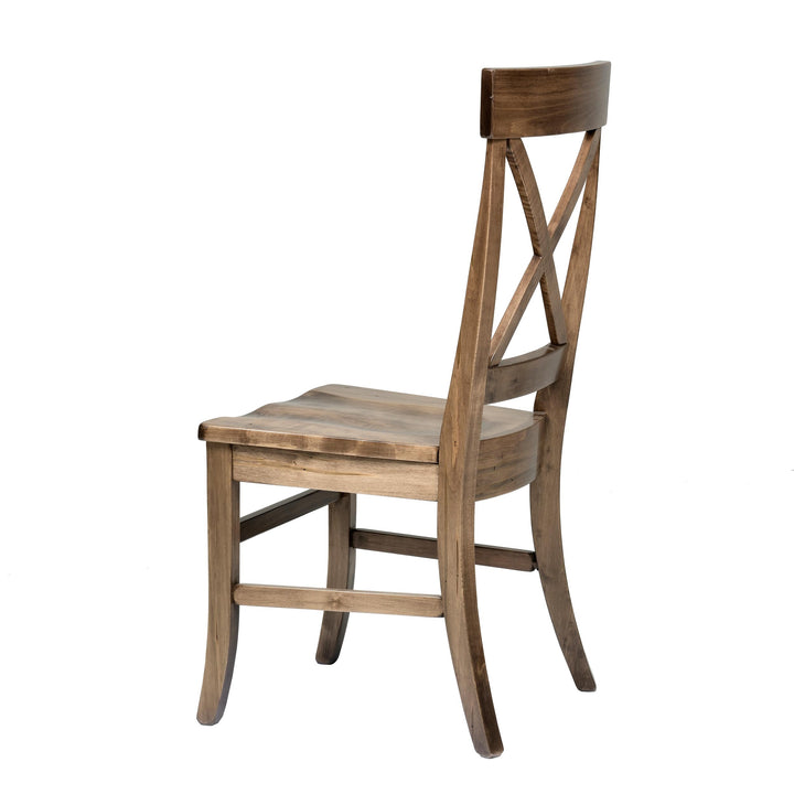 QW Amish Single X Side Chair