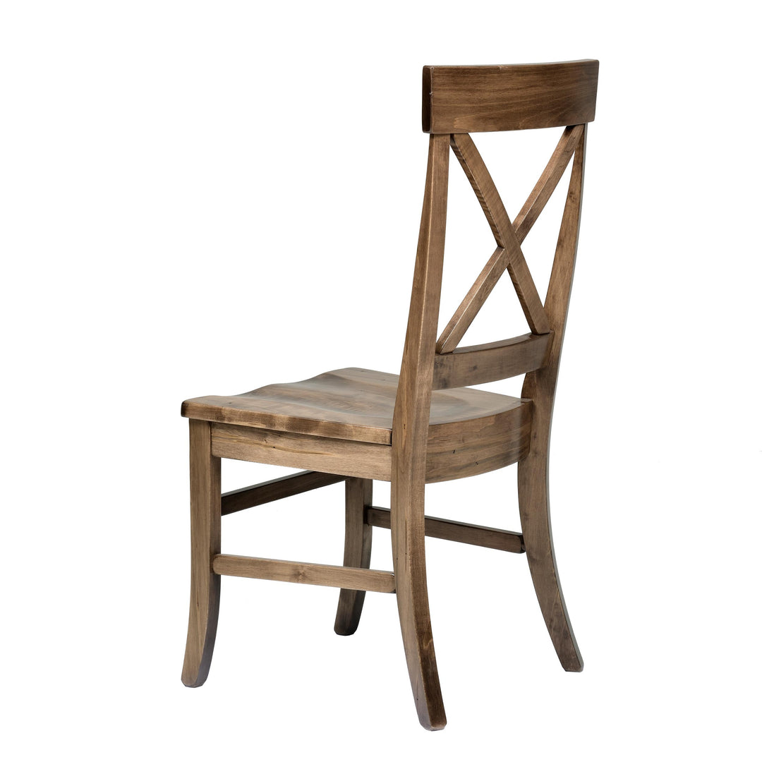 QW Amish Single X Side Chair