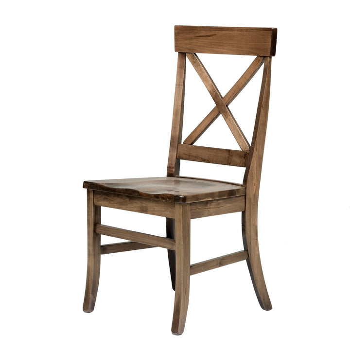 QW Amish Single X Side Chair