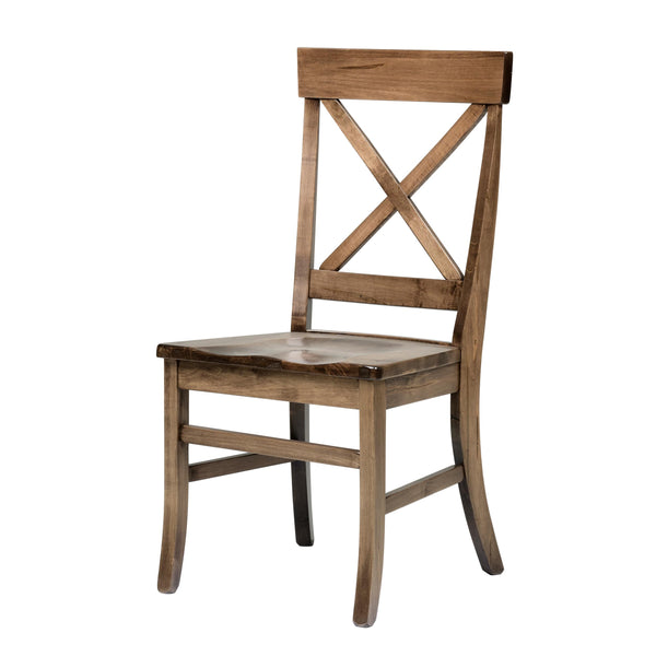 QW Amish Single X Side Chair