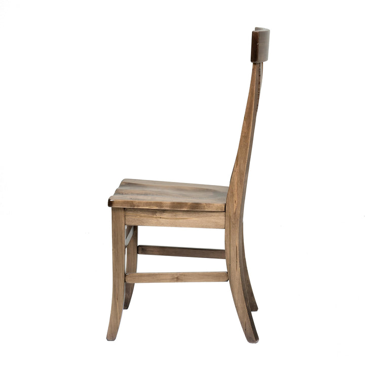 QW Amish Single X Side Chair