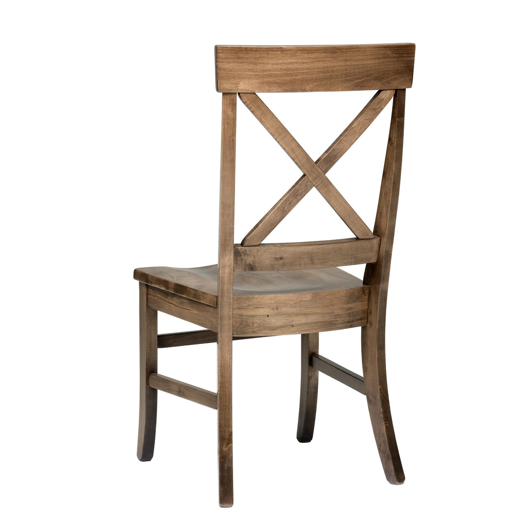 QW Amish Single X Side Chair